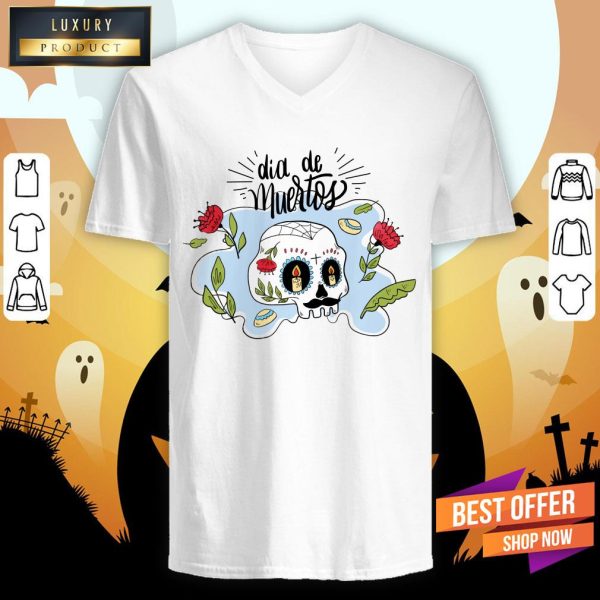 Dia De Muertos Day Of Dead Sugar Skull Shirt