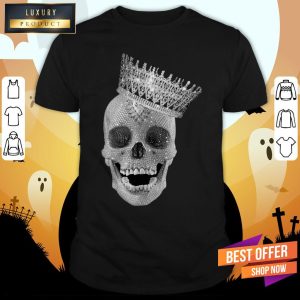 Diamond Skull Wearing Crown Shirt 1