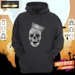 Diamond Skull Wearing Crown Shirt