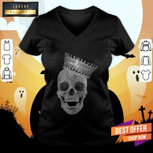 Diamond Skull Wearing Crown Shirt 3