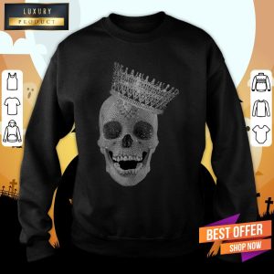 Diamond Skull Wearing Crown Shirt 5