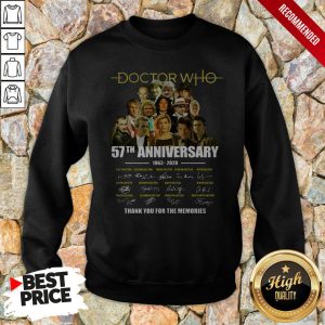 Doctor Who 57th Anniversary 1963 2020 Characters Signatures Shirt 5