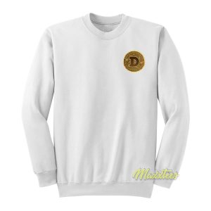 Dogecoin Digital Logo Sweatshirt