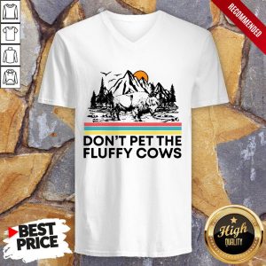 Dont Pet The Fluffy Cows Bison Halloween Shirt 3