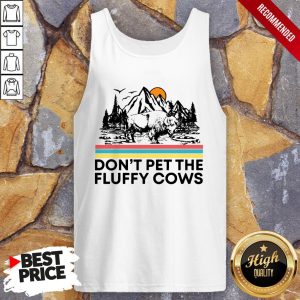 Dont Pet The Fluffy Cows Bison Halloween Shirt 4