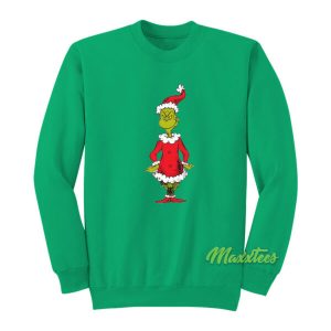 Dr Seuss Grinch Santa Sweatshirt