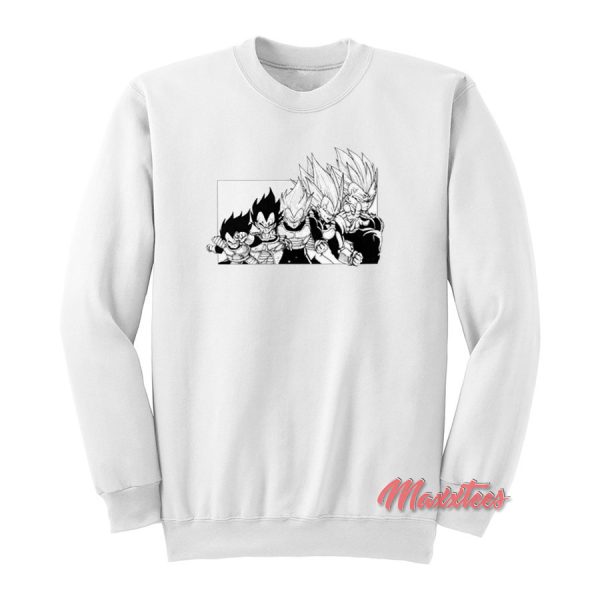 Dragonball Vegeta Saiyajin Sweatshirt