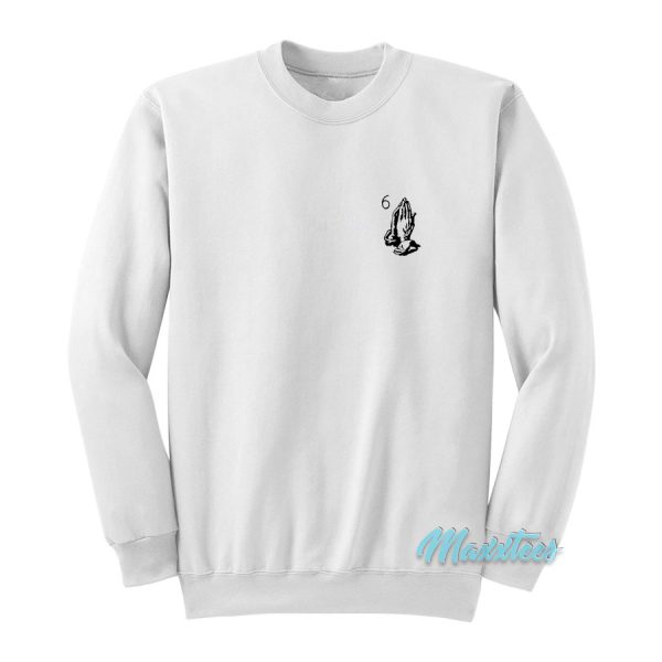 Drake OVO 6 God Prayer Hands Sweatshirt