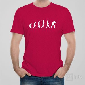 Evolution of Soldier T-shirt