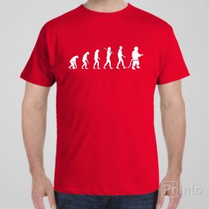 Evolution of firefighter T shirt 1
