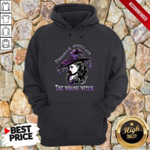 Fibromyalgia Messed With The Wrong Witch Shirt 2