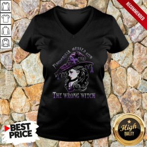 Fibromyalgia Messed With The Wrong Witch Shirt 3