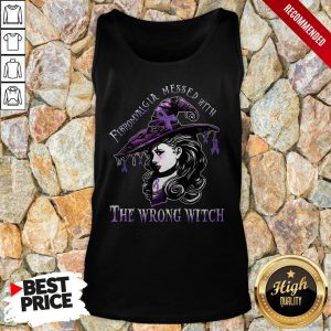 Fibromyalgia Messed With The Wrong Witch Shirt 4