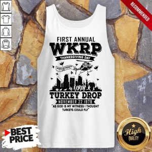 First Annual Wkrp Thanksgiving Day Turkey Drop November 22 1978 Shirt 4