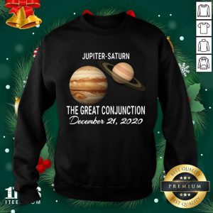 Funny Jupiter Saturn The Great Conjunction December 21 2020 Shirt