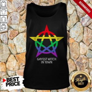 Gayest Witch In Town Shirt 4