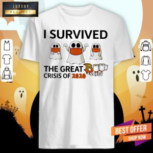 Ghost Face Mask I Survived The Great Crisis Of 2020 Boo Sheet Shirt 1