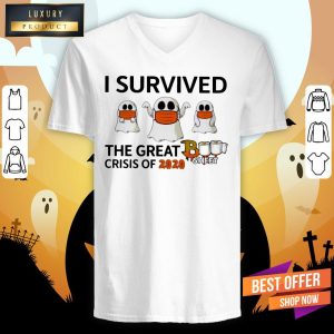 Ghost Face Mask I Survived The Great Crisis Of 2020 Boo Sheet Shirt 3