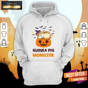 Guinea Pig Momster Pumpkin Monster Funny Halloween Shirt 2