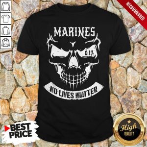 Happy Marines No Lives Matter Tee Shirt 1