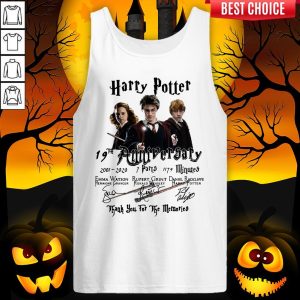 Harry Potter 19th Anniversary 2001 2020 7 Parts 1179 Minutes Thank You For The Memories Signatures Shirt 3