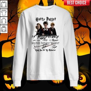 Harry Potter 19th Anniversary 2001 2020 7 Parts 1179 Minutes Thank You For The Memories Signatures Shirt 4