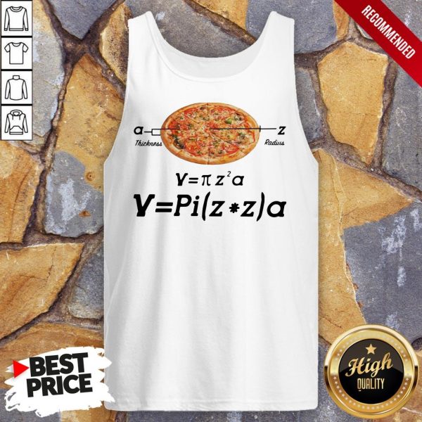 Hot Pizza Thickness Radius Shirt