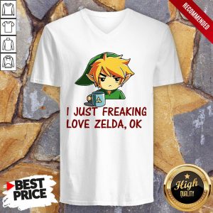 I Just Freaking Love Zelda Ok Shirt 3