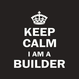 Keep calm I am a builder T-shirt