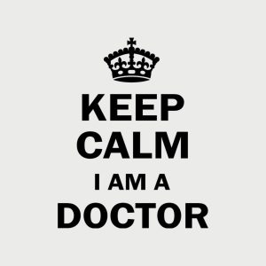 Keep calm. I am a doctor T-shirt
