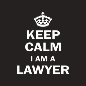 Keep calm I am a lawyer – T-shirt