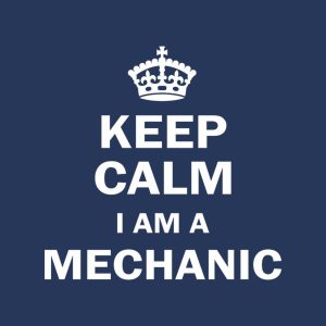Keep calm I am a mechanic T shirt 2
