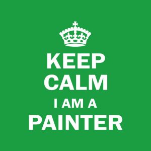 Keep calm I am a painter T shirt 2