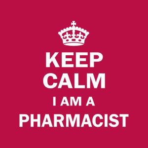 Keep calm I am a pharmacist – T-shirt