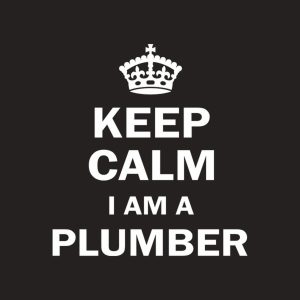 Keep calm I am a plumber T shirt 2