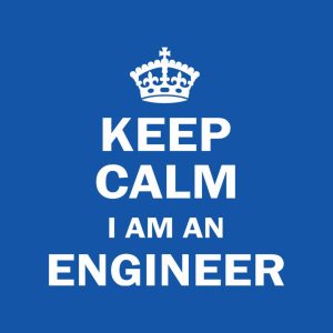 Keep calm I am an engineer T shirt 2