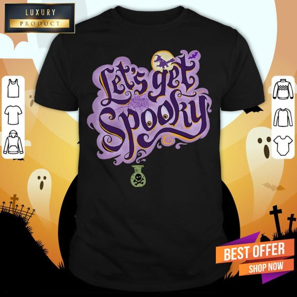 Let’S Get Spooky Witch Halloween Costume Shirt