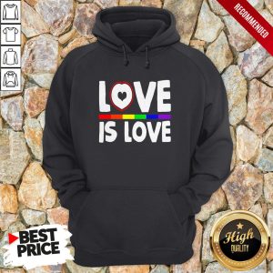 Love Is Love LGBT Gay Pride Heart Shirt 2