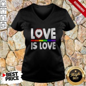 Love Is Love LGBT Gay Pride Heart Shirt 3