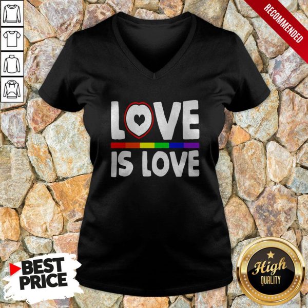 Love Is Love LGBT Gay Pride Heart Shirt