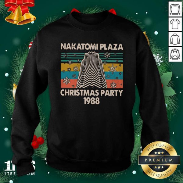 Lovely Nakatomi Plaza Christmas Party 1988 Vintage Shirt