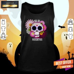 Mexican Sugar Skull Dia De Los Muertos Shirt 4