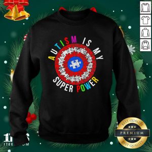 Nice Autism Is My Superpower Superhero Shirt