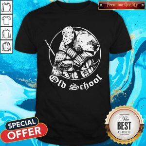 Nice Hockey Goalie Old School Shirt 1