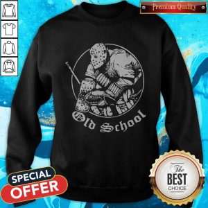 Nice Hockey Goalie Old School Shirt 4