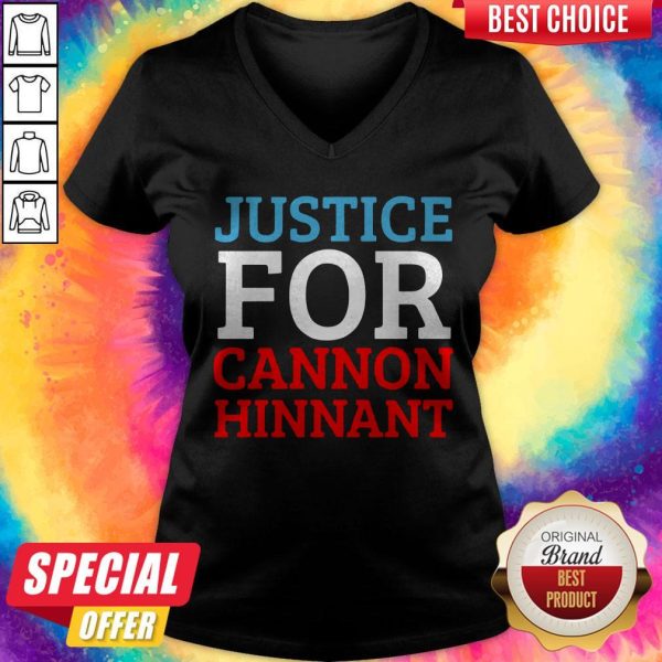 Nice Justice For Cannon Hinnant Shirt