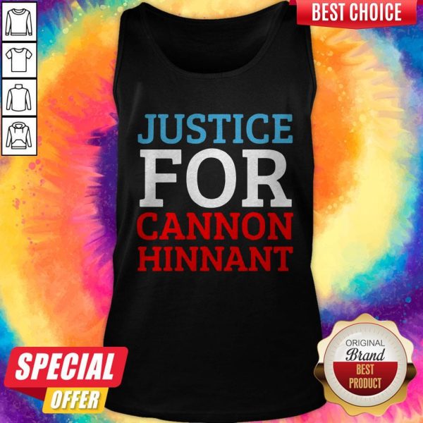 Nice Justice For Cannon Hinnant Shirt