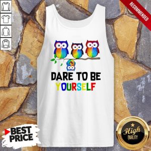 Nice LGBT Owls Dare To Be Yourself Shirt 3