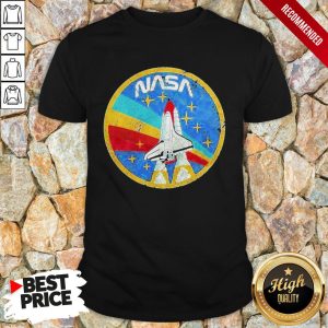 Nice LGBT Plane Nasa Logo Shirt 1