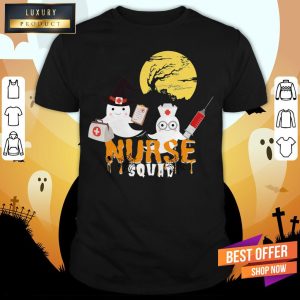 Nurse Squad Ghost Nightmare Halloween Shirt 1